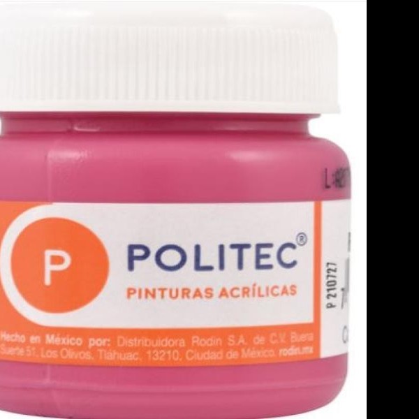 PINTURA ACRILICA POLITEC 30ML. ROSA MEX. 337 PZA